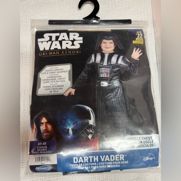 Toddler's Star Wars™ Darth Vader™
Costume - 3T-4T - Picture 5 of 11